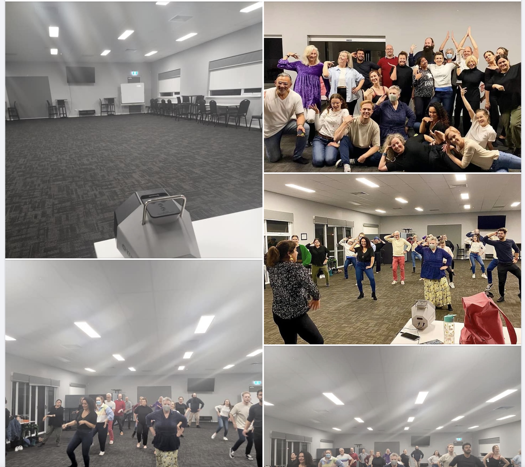 Dance workshop with The Experience Lab